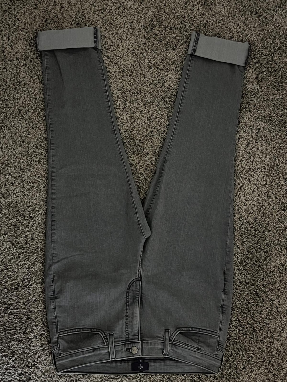 Gray Denim Jeans